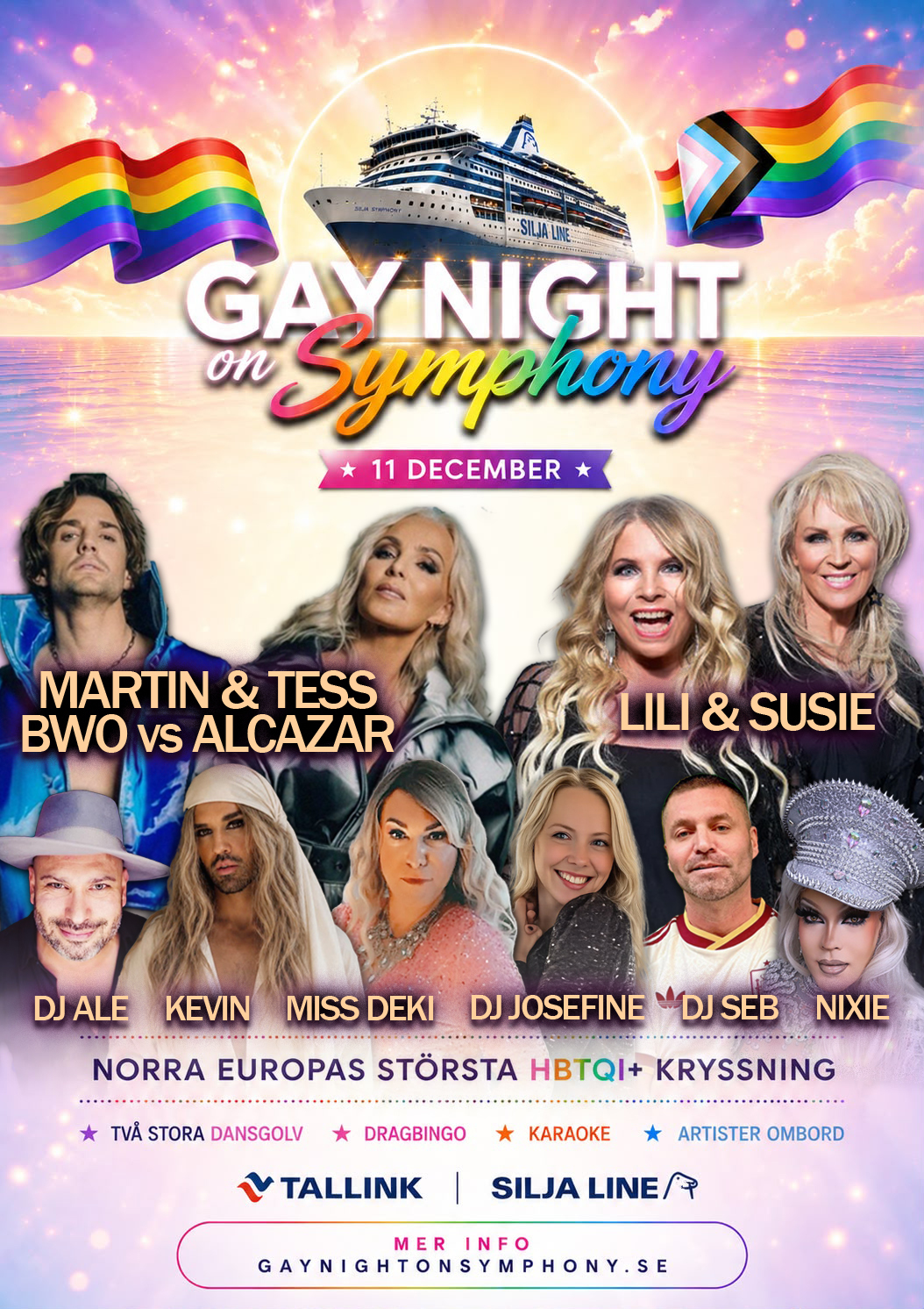 Main poster Gaynight on Symphony